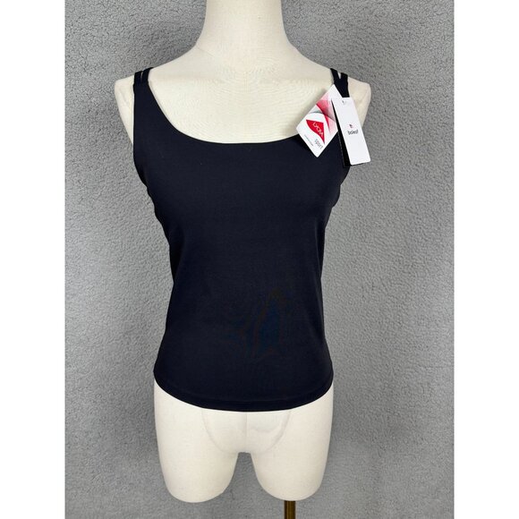 Baleaf Women's Black Strappy Crossback Yoga Activewear Tank Top Black Small NWTs - Picture 1 of 7